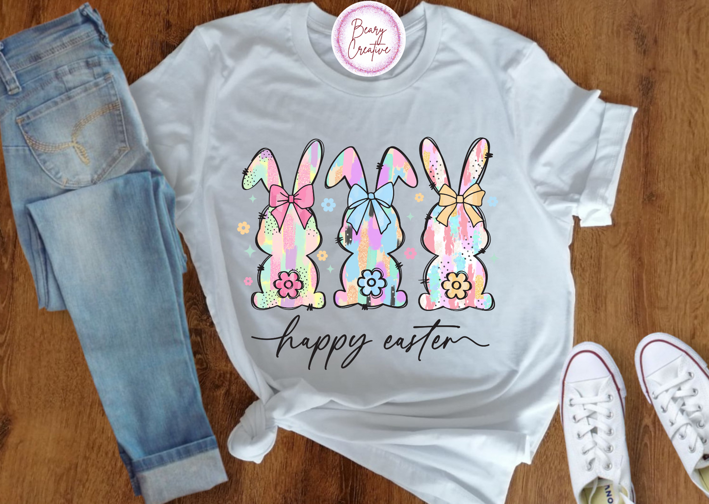 Watercolor bunnies Easter Shirt