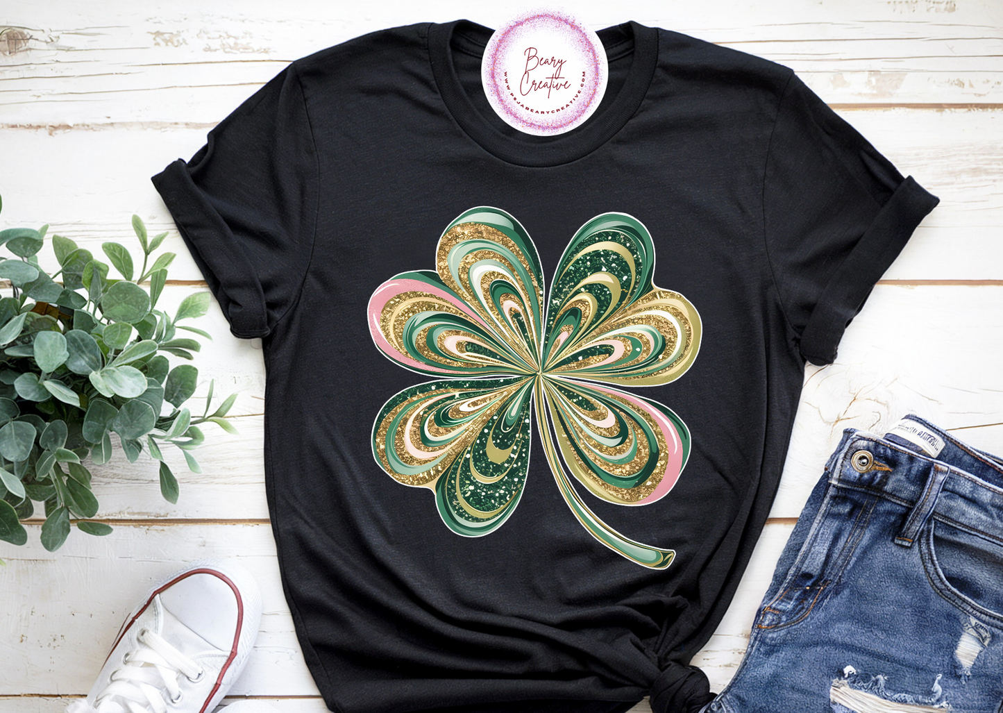 Watercolor Clover Shirt