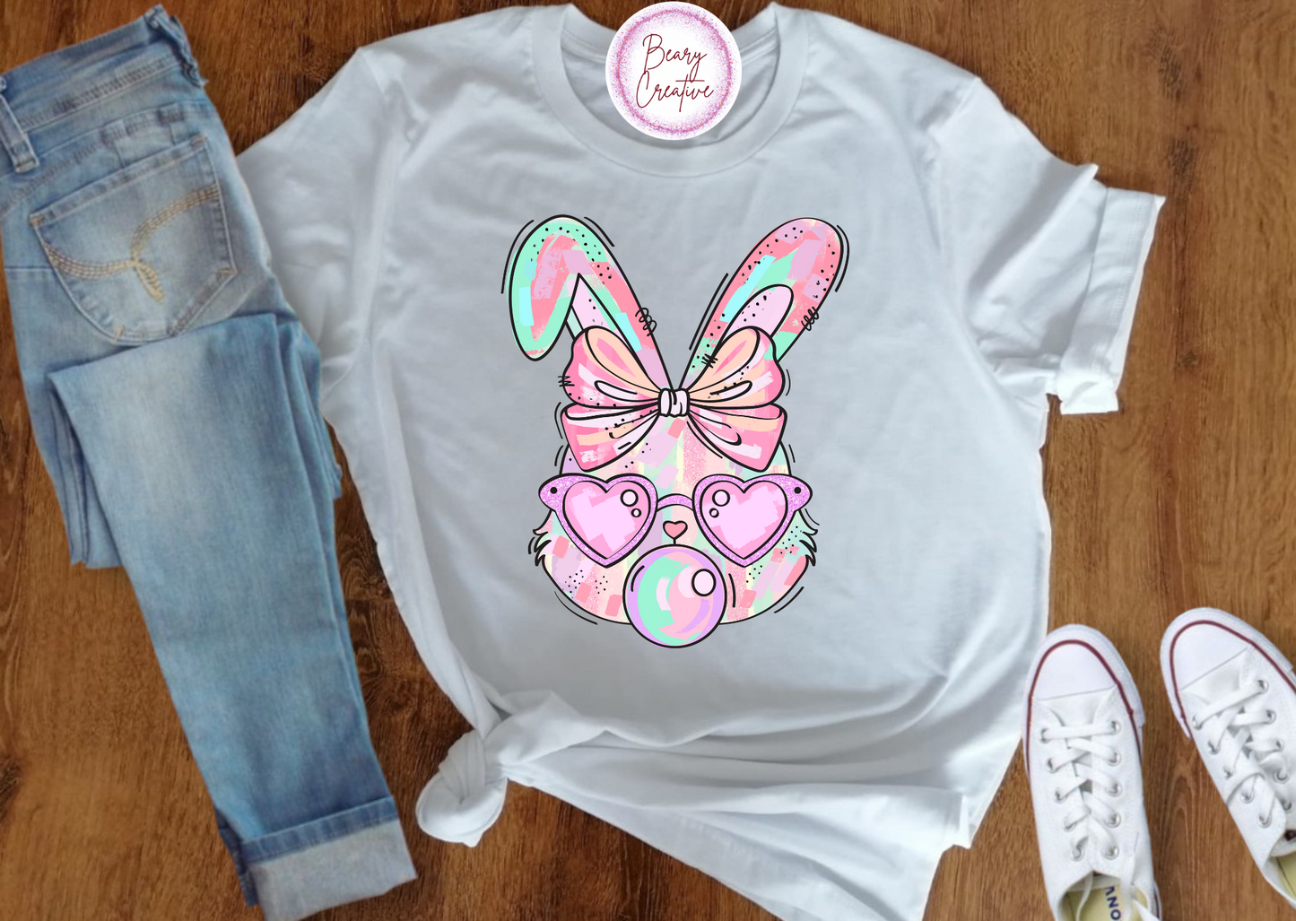 Watercolor bunny Easter Shirt