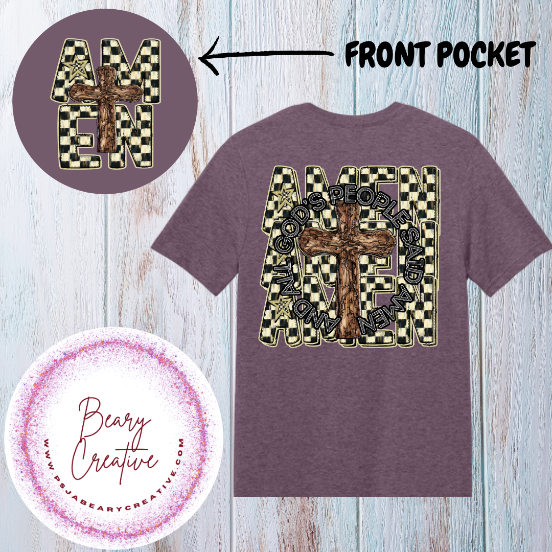 Checkered And All God's People Said Amen
