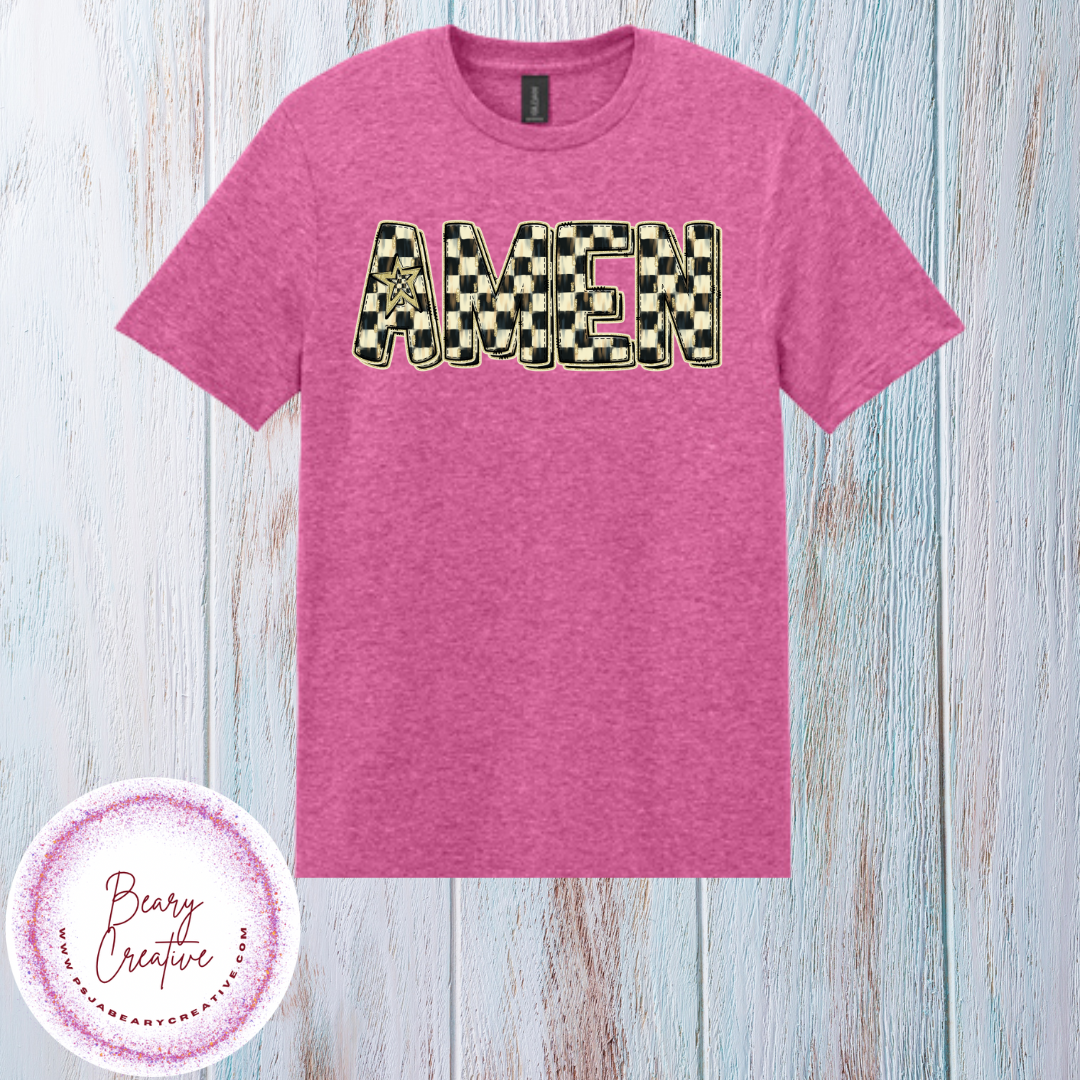 Checkered Amen