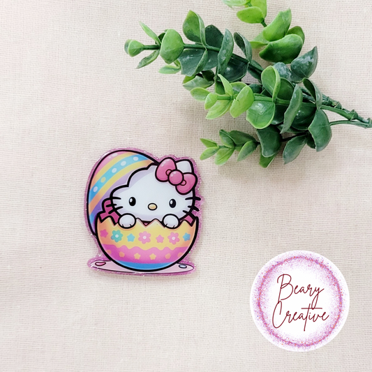 Hello Kitty Easter Egg Badge Reel