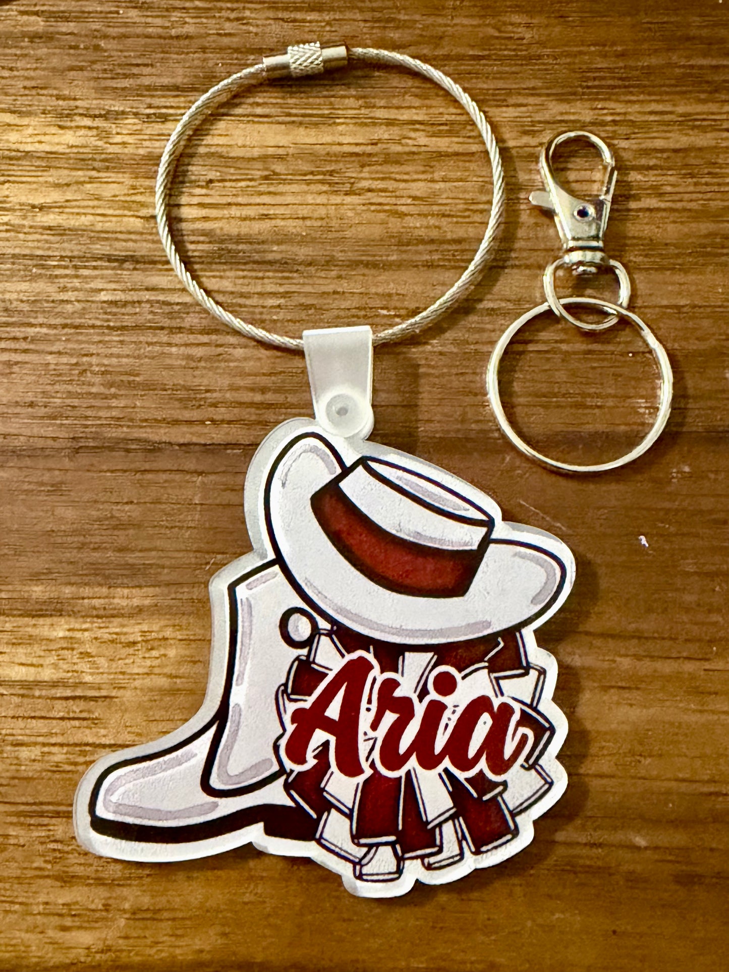 Personalized Drill Team Bag Tag