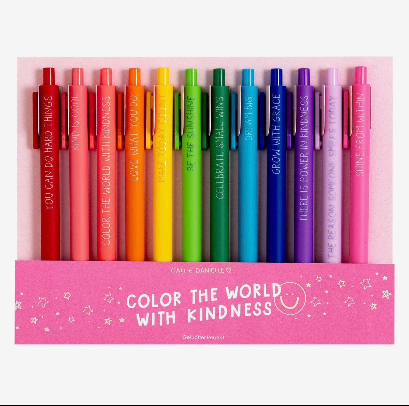 Color The World With Kindness Pen Set