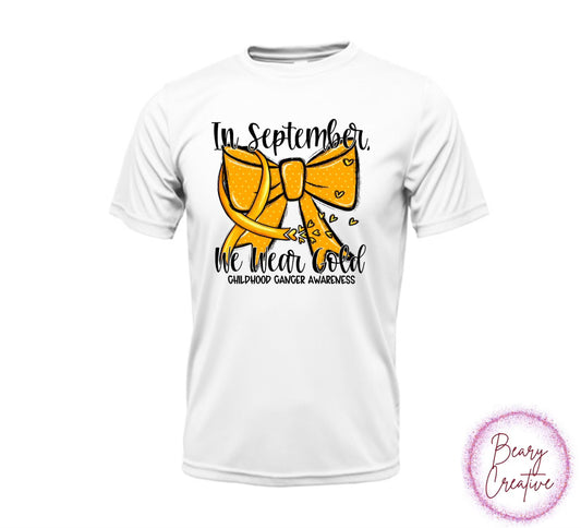 We Wear Gold Bow
