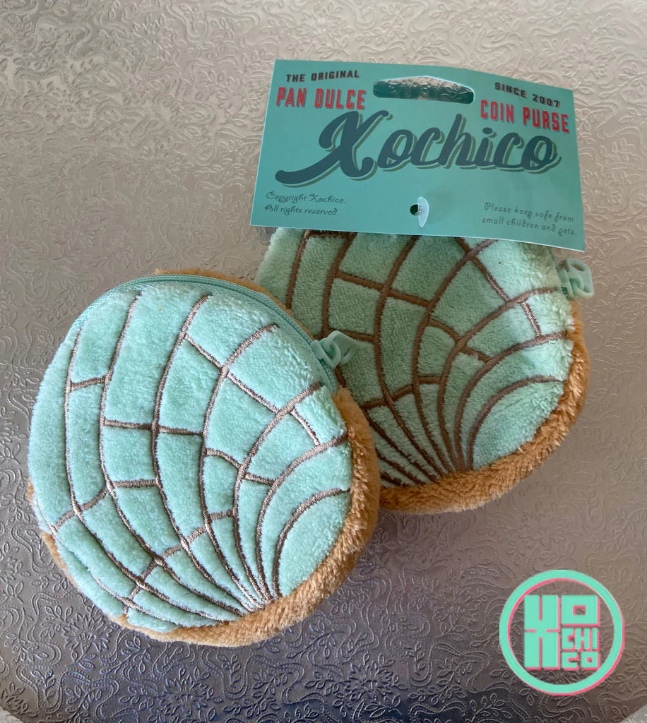 Pastel Concha Coin Purse