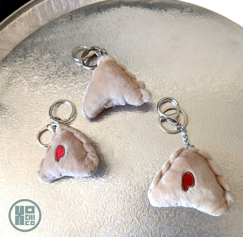 Pan Dulce "Empanada" Plush Key Chain