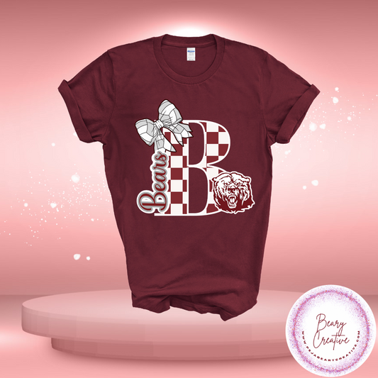Checkered B