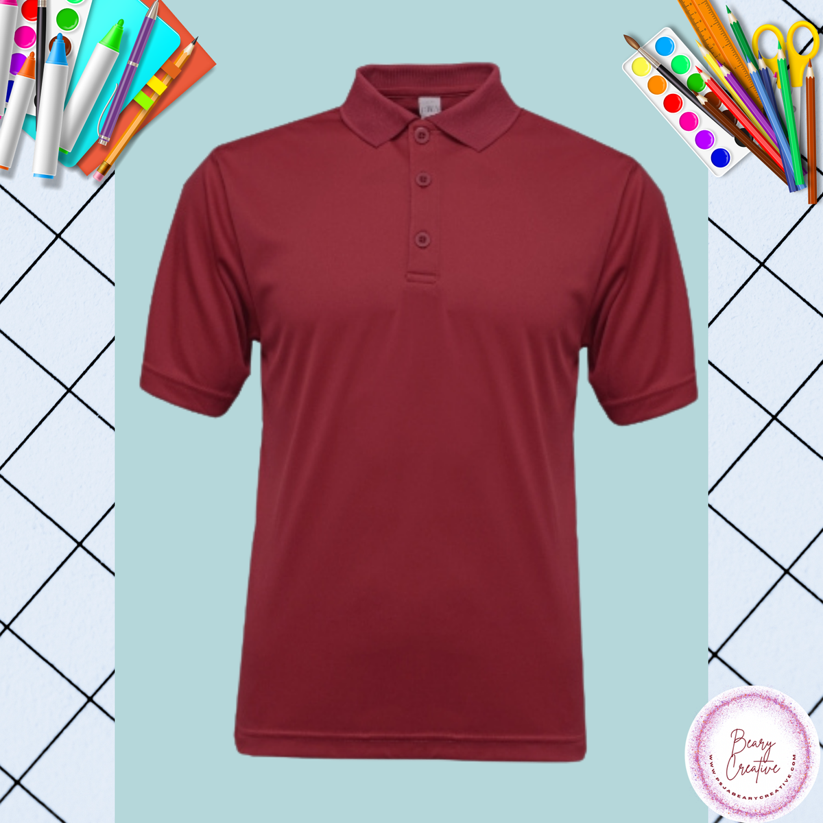 Maroon Polos