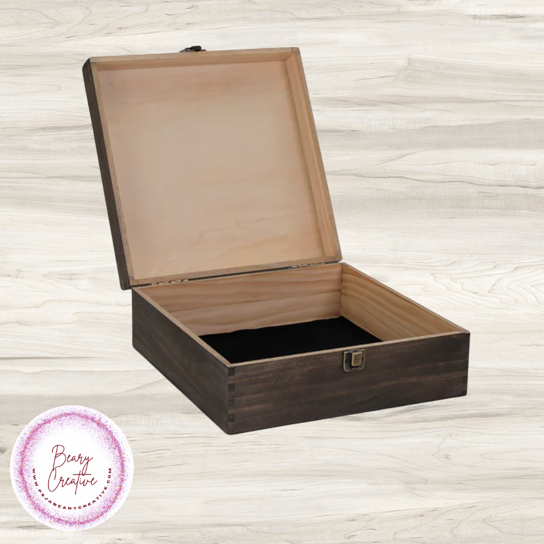 Wood Memory Boxes