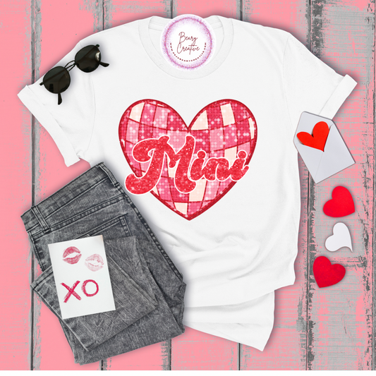 Mini Disco Heart