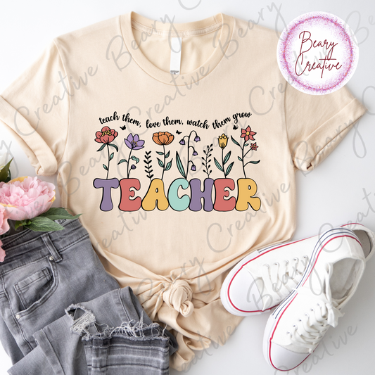 Teacher Flower Garden