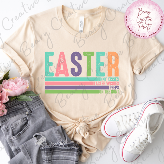 Easter on a Cream Unisex T-shirt